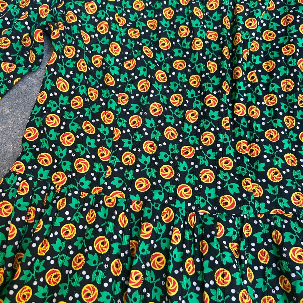 Batsheva Collared floral mini cotton dress - Picture 5 of 10
